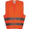 Warnschutz, Warnschutzweste, Weste, orange, Polyester